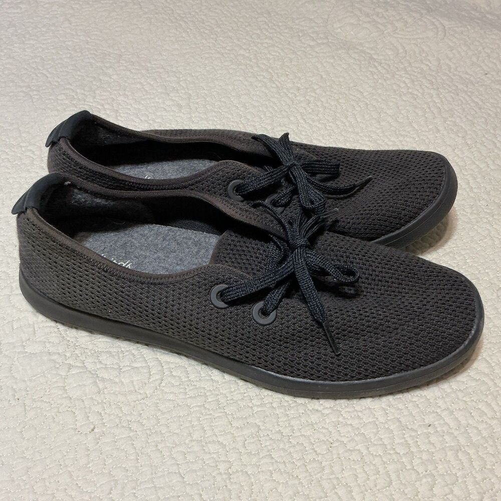 Allbirds Tree Skippers Gray Wool Knit Lace-Up Sneakers Men's US 10 EU 42